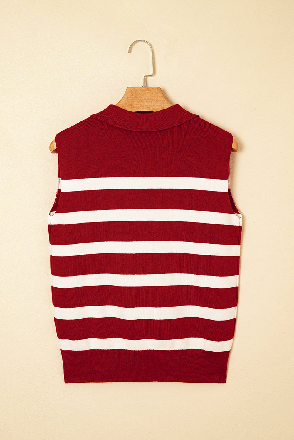 Threaded Pear Ariya Stripe Collared Sweater