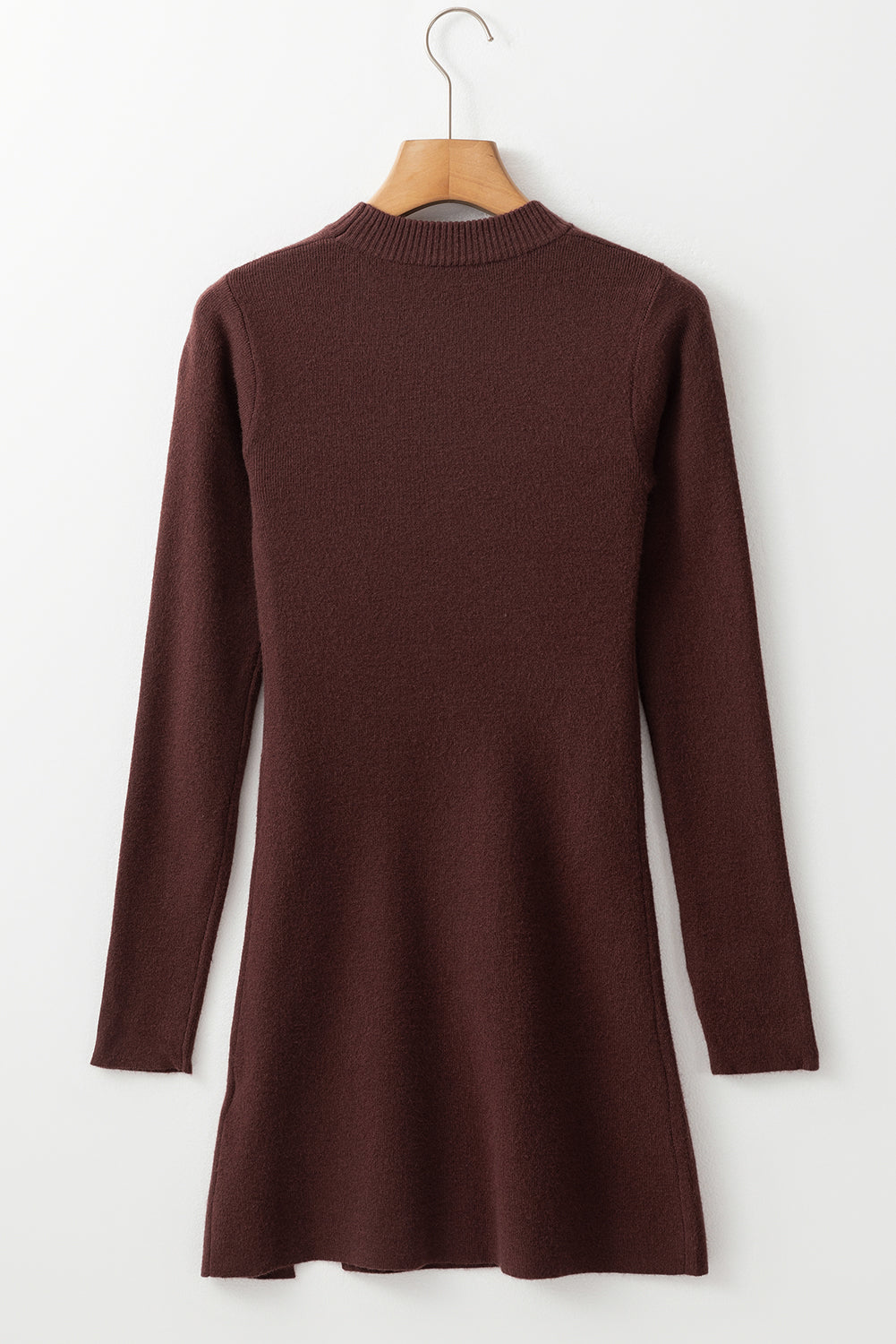 Threaded Pear Olivia Mock Side Slit Sweater