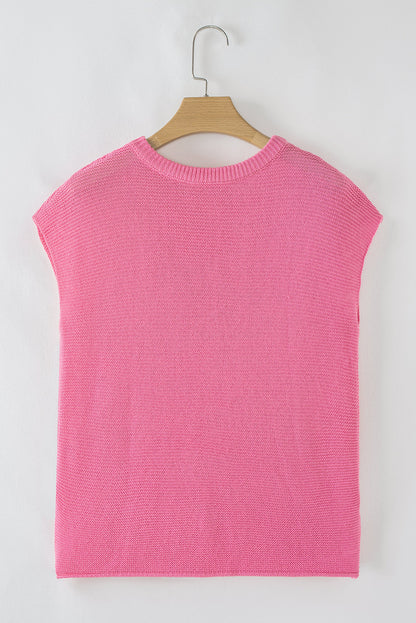 Threaded Pear Jemma Sweater Tee with Side Slits