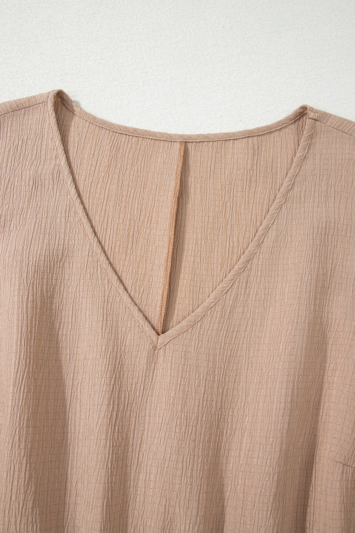 Threaded Pear Kaylee Ruffled Short Sleeve PLUS Dress