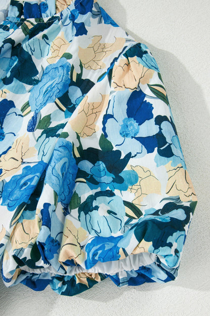 Threaded Pear Leilani Short Puff Sleeve Blouse