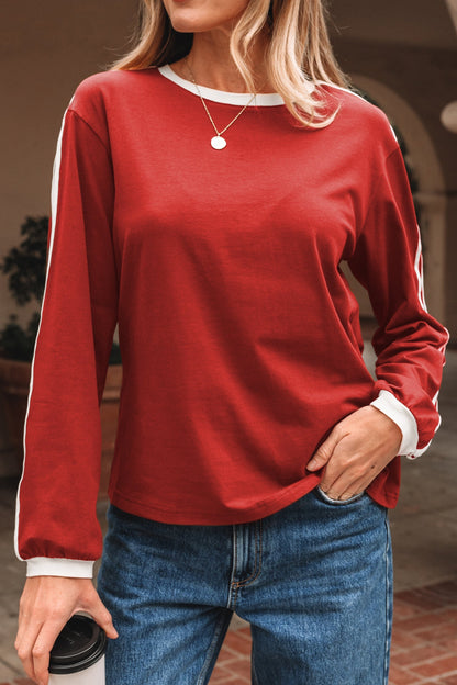 Threaded Pear Lina Sleeve T Shirt Long Sleeve Top