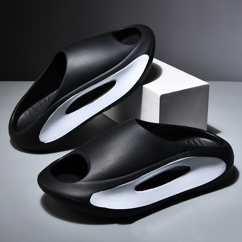 INS Trending Unisex Hollow Slippers | Breathable Peep-Toe Summer Slides | Lightweight Sporty Beach Shoes for Women & Men | Aesthetic Anti-Slip Home & Outdoor Sandals