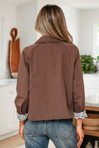Threaded Pear Zaniyah Liner Patchwork Chic Jacket