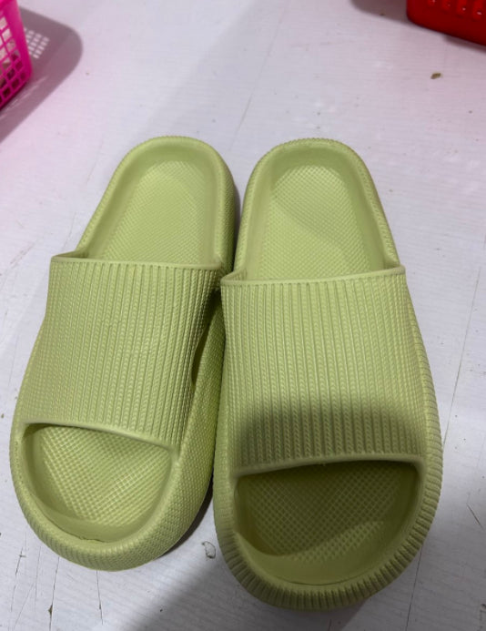 Soft Home Couple Slippers | High-Sense Minimalist Indoor Slides | Trendy Comfortable Non-Slip House Shoes | Luxury-Label Plush Couple Footwear | 2026 High-Fashion Quiet Luxury Home Slippers