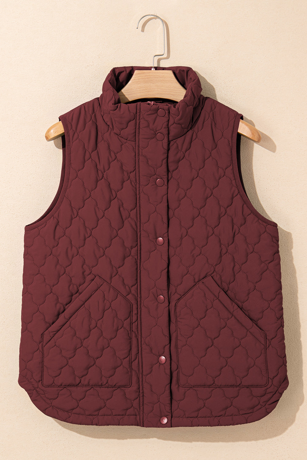 Threaded Pear Evelyn Zip Up Winter Vest