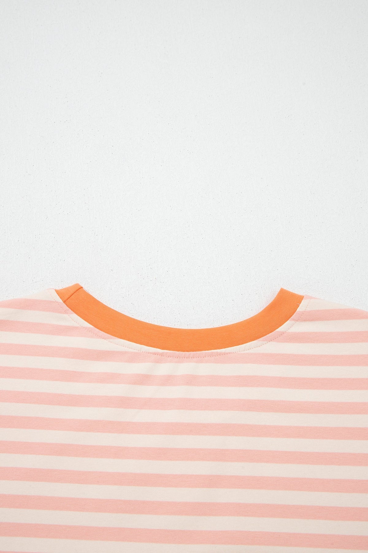 Adelina Stripe Contrast Loose Tee Set