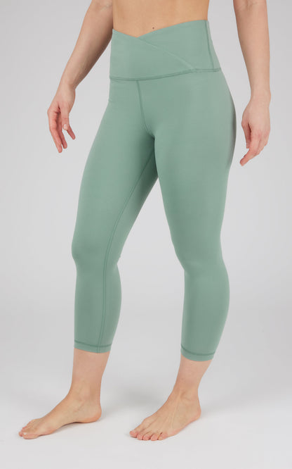 90 Degree by Reflex 2 PK Interlock Crossover & Everyday Capris