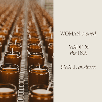 Christmas Soy Candle - Amber Jar - 9 oz