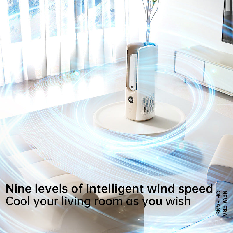 Portable Bladeless Mist Tower Fan