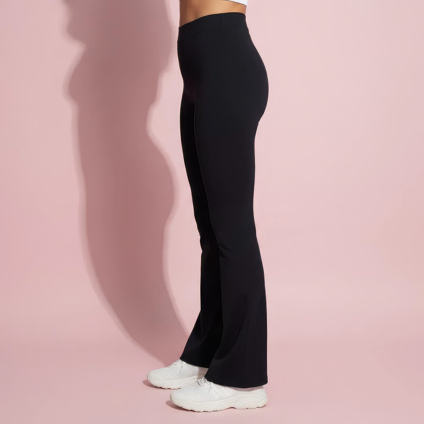 Anna-Kaci Active Women's High Waist Flare Leg Yoga Pants with Stretch Fit and Contoured Waistband
