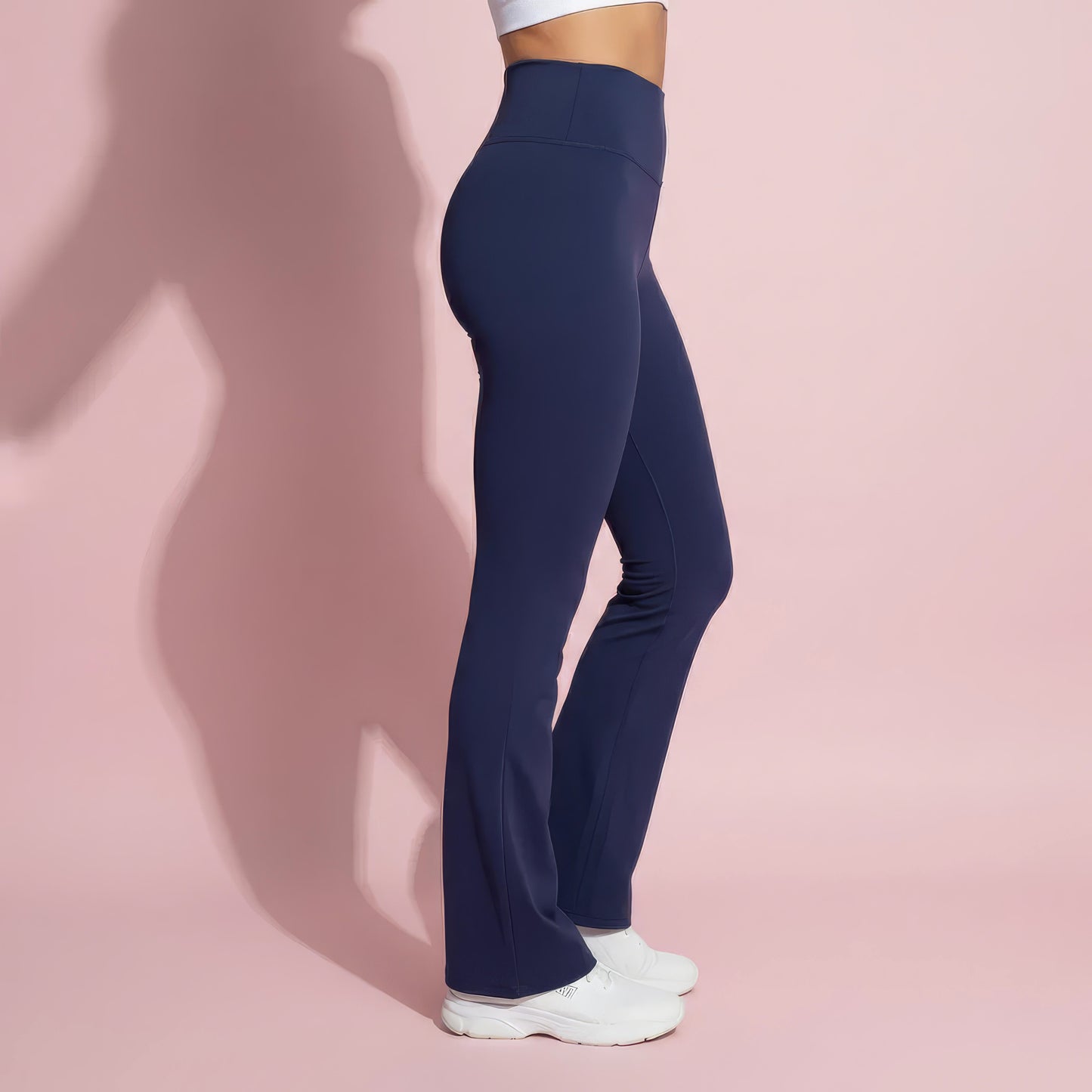 Anna-Kaci Active Women's High Waist Flare Leg Yoga Pants with Stretch Fit and Contoured Waistband