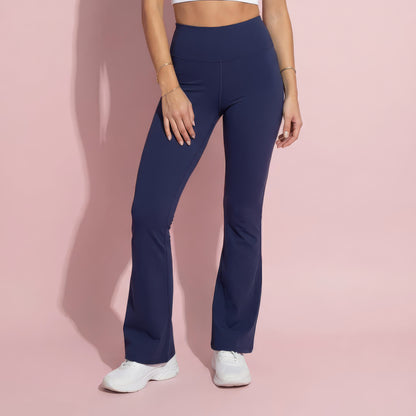 Anna-Kaci Active Women's High Waist Flare Leg Yoga Pants with Stretch Fit and Contoured Waistband