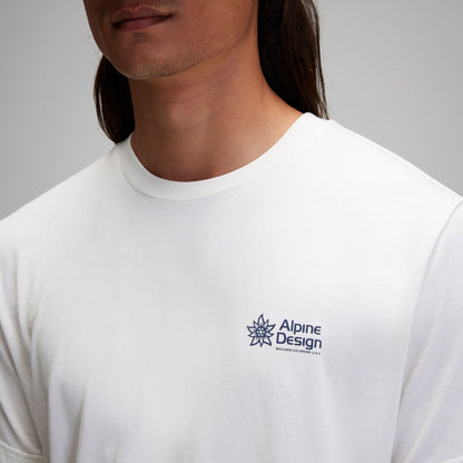 Alpine Design Men's Ad Hike Ss Short Sleeve Graphic Upf 30+ T-Shirt