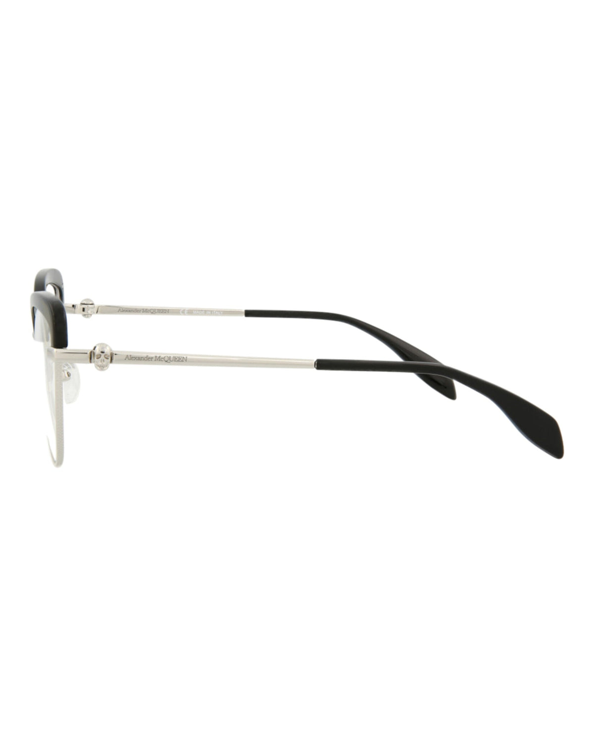Alexander McQueen Cat Eye-Frame Metal Optical Frames