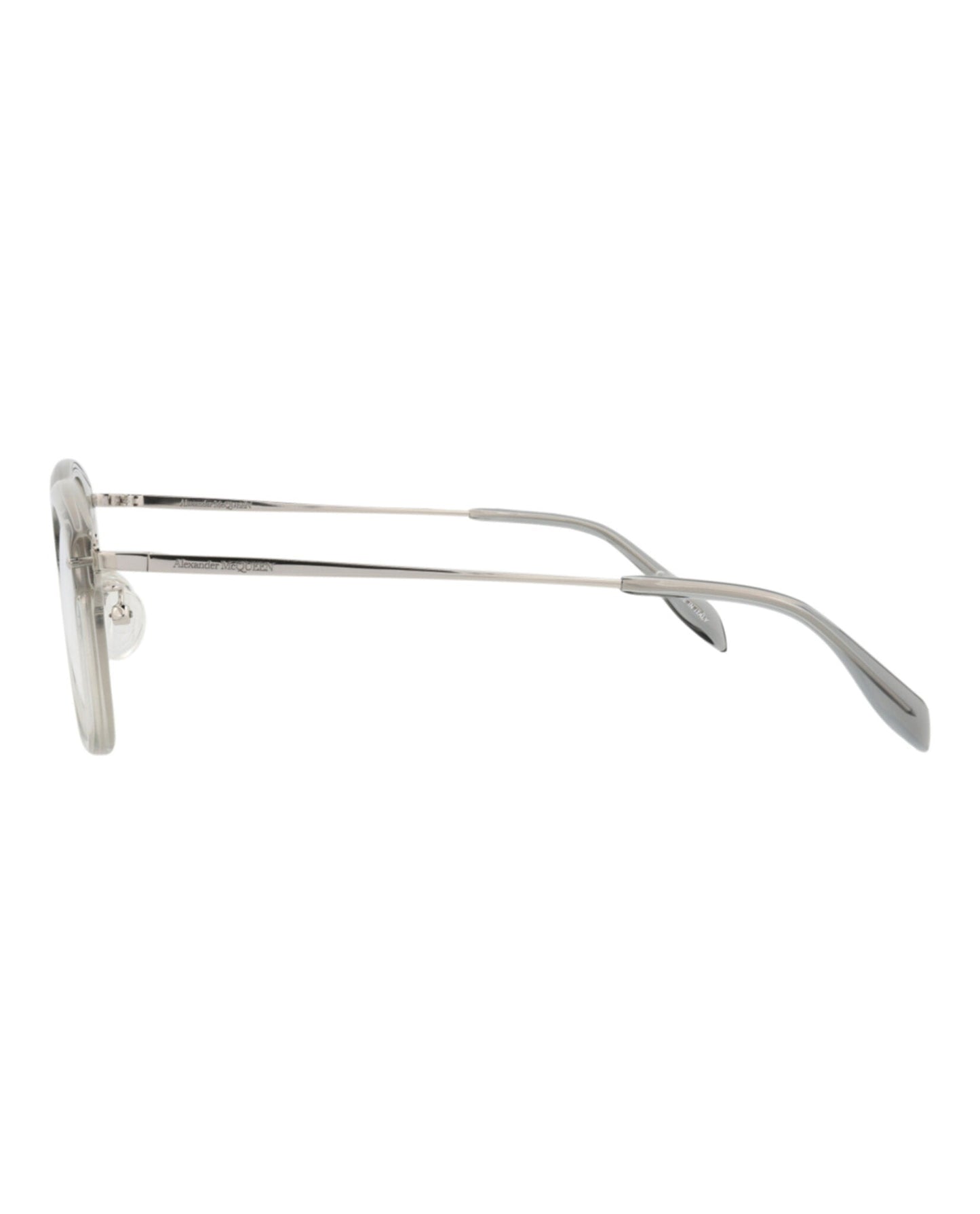 Alexander McQueen Round-Frame Acetate Optical Frames