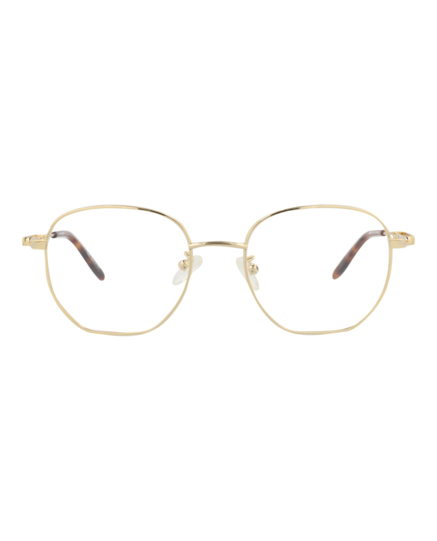 Alexander McQueen Round-Frame Metal Optical Frames