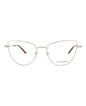 Alexander McQueen Cat Eye-Frame Metal Optical Frames