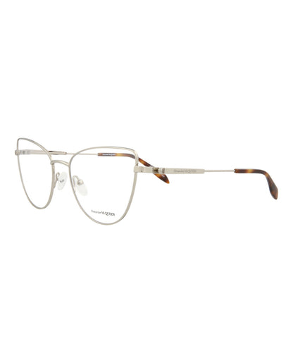 Alexander McQueen Cat Eye-Frame Metal Optical Frames