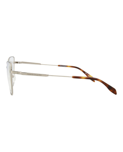 Alexander McQueen Cat Eye-Frame Metal Optical Frames
