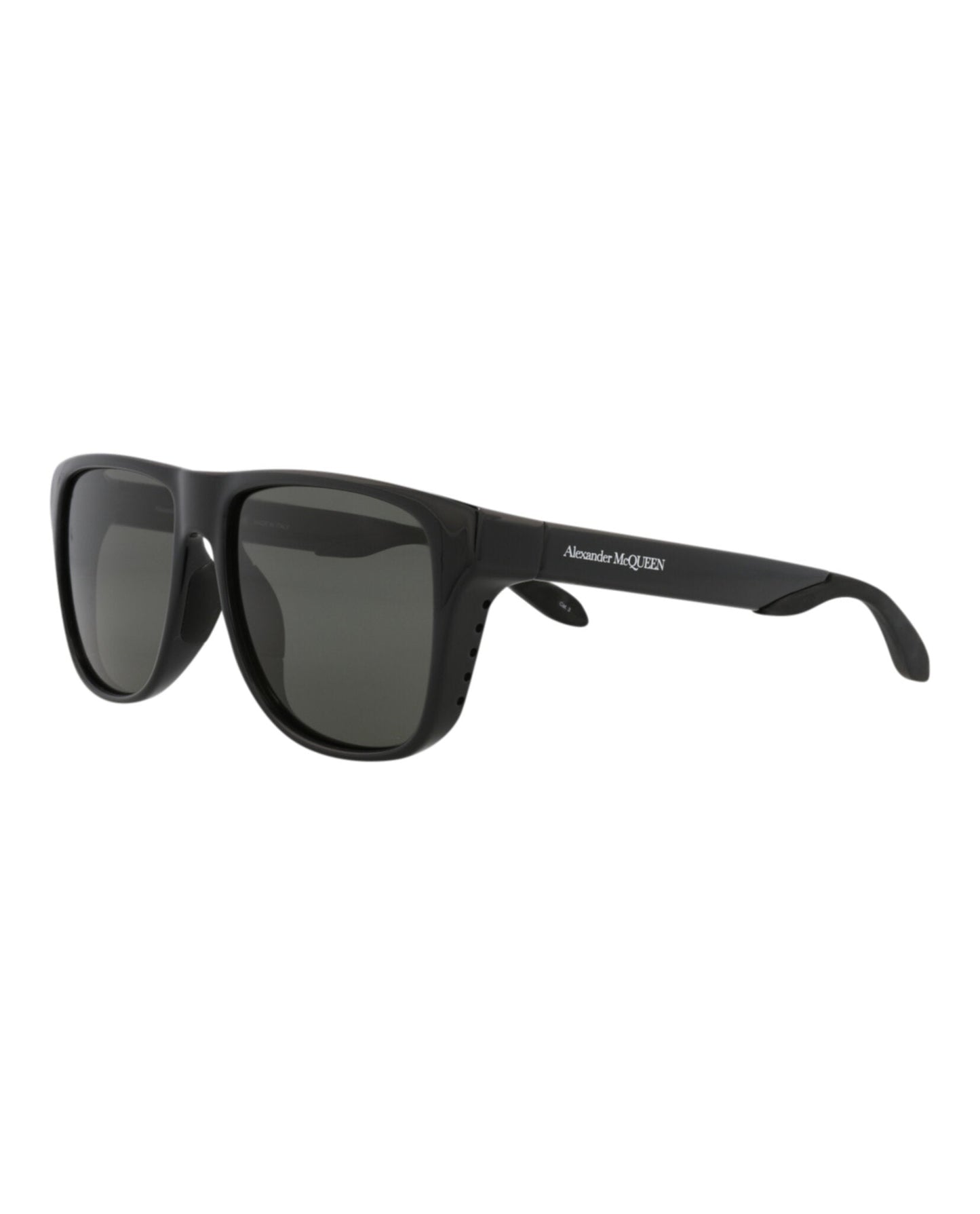 Alexander McQueen Square-Frame Injection Sunglasses