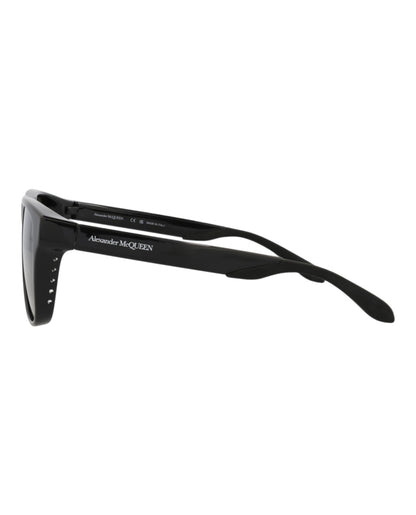 Alexander McQueen Square-Frame Injection Sunglasses