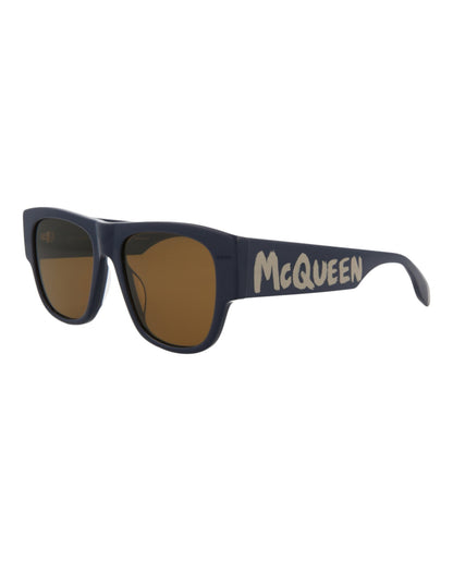 Alexander McQueen Square-Frame Acetate Sunglasses
