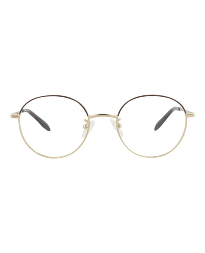 Alexander McQueen Round-Frame Metal Optical Frames