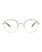 Alexander McQueen Round-Frame Metal Optical Frames