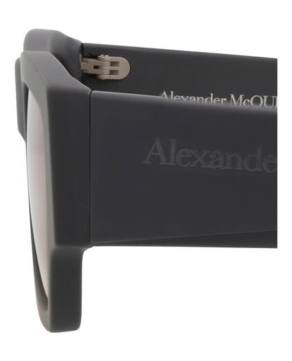 Alexander McQueen Square-Frame Recycled Acetate Sunglasses