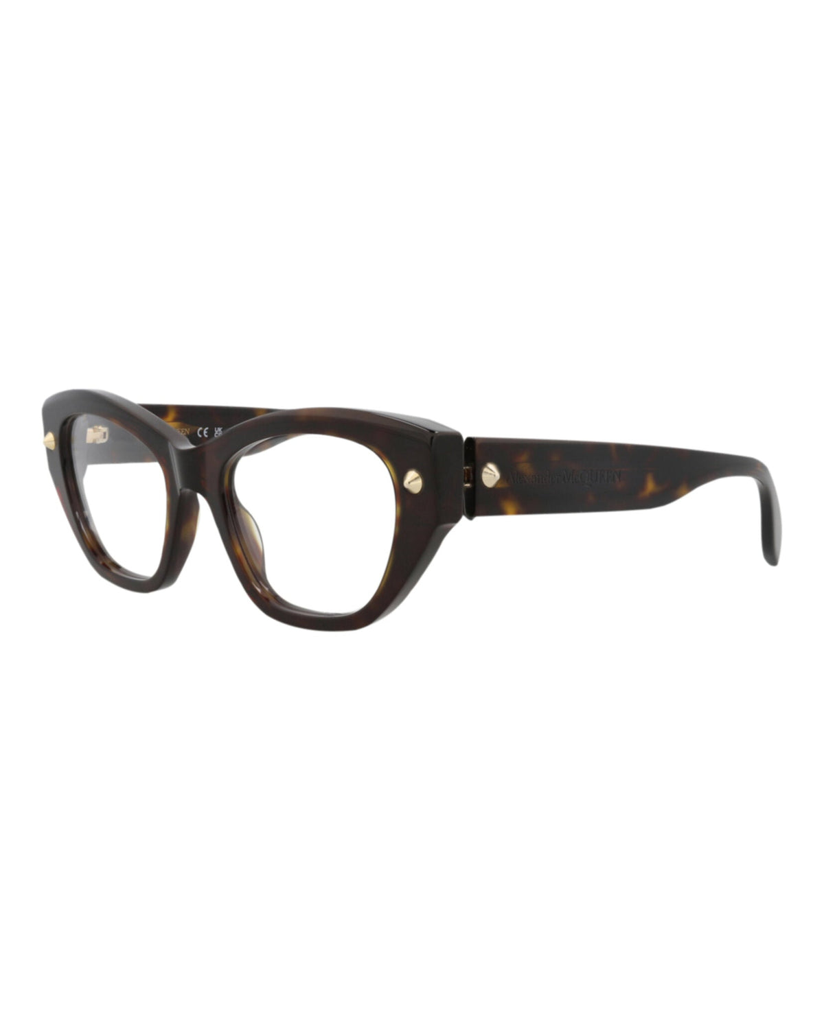 Alexander McQueen Cat Eye-Frame Recycled Acetate Optical Frames