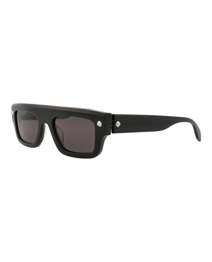 Alexander McQueen Square-Frame Recycled Acetate Sunglasses
