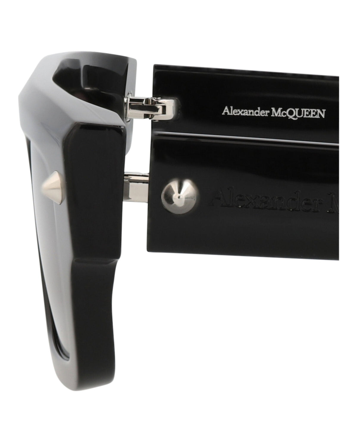 Alexander McQueen Square-Frame Recycled Acetate Sunglasses