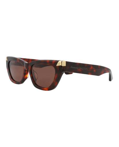 Alexander McQueen Cat Eye-Frame Recycled Acetate Sunglasses