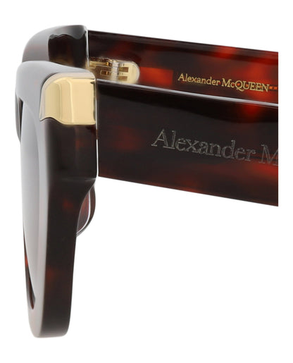 Alexander McQueen Cat Eye-Frame Recycled Acetate Sunglasses