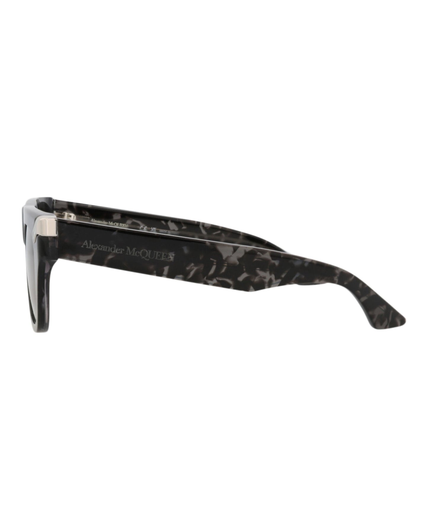 Alexander McQueen Square-Frame Recycled Acetate Sunglasses