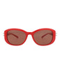 Alexander McQueen Round-Frame Recycled Acetate Sunglasses