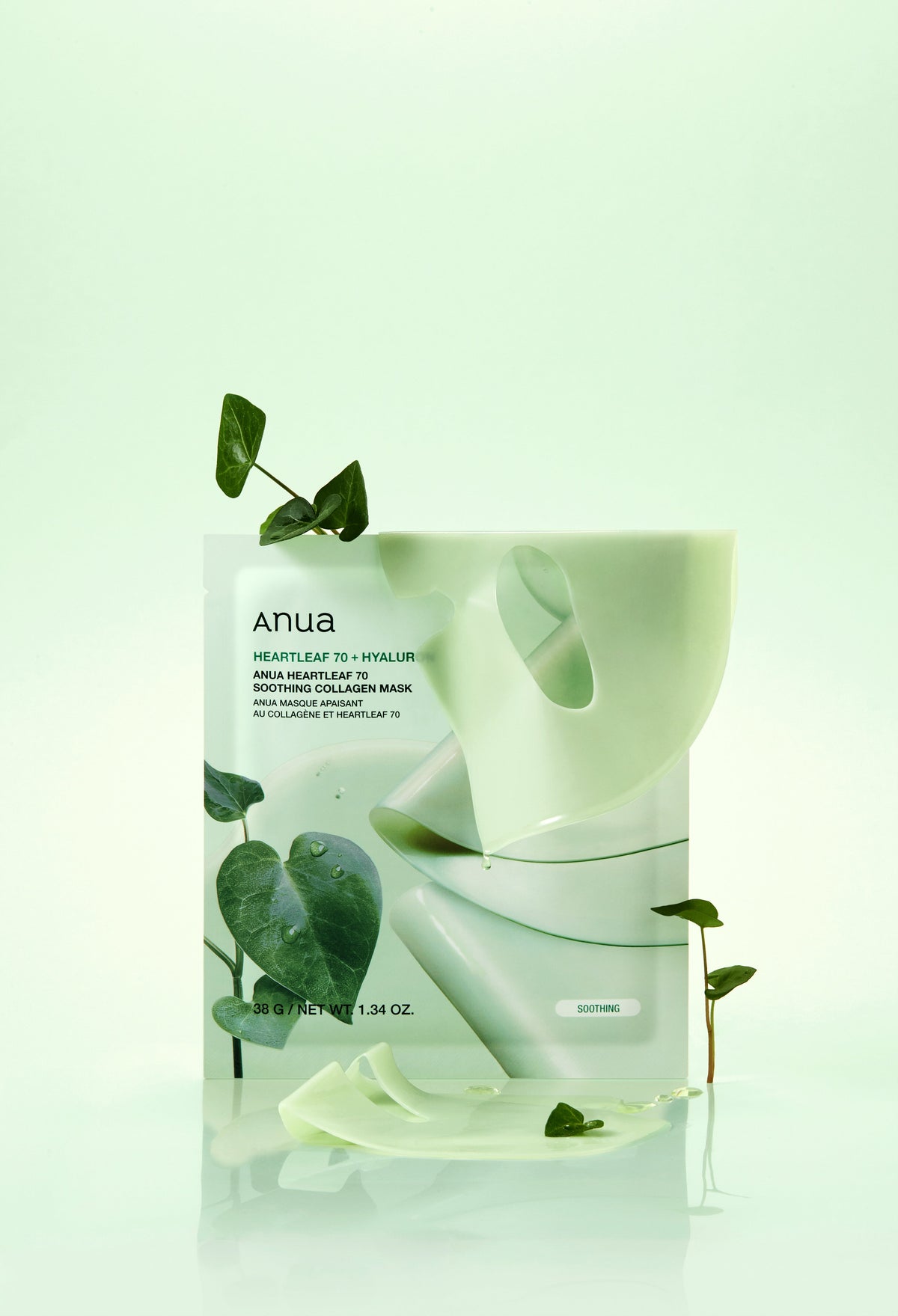 Heartleaf 70 Soothing Collagen Mask (4 pcs)