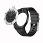 AP x Swatch Royal Pop Performance Band – Midnight Black – Vertical Crown Edition | Waloo Watch Bands