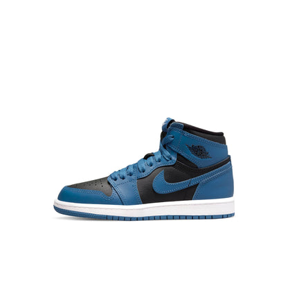 Air Jordan Preschool Retro 1 High Og Ps 'Dark Marine Blue' Sneakers