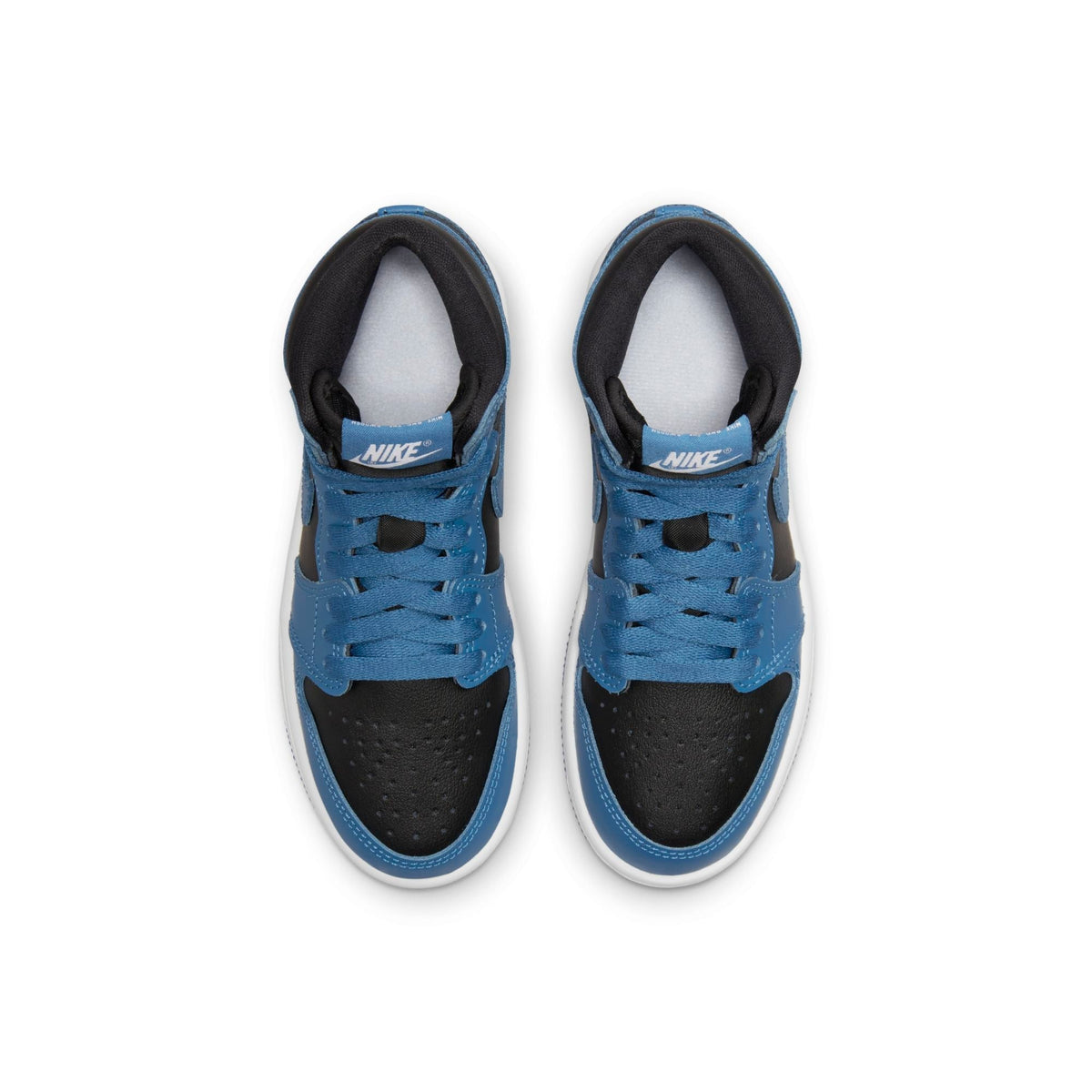 Air Jordan Preschool Retro 1 High Og Ps 'Dark Marine Blue' Sneakers
