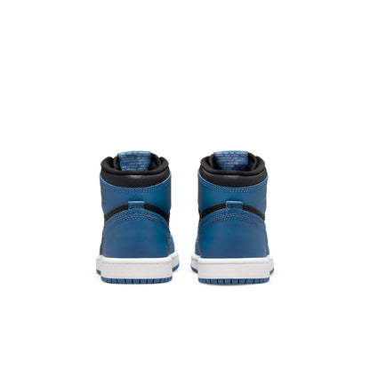 Air Jordan Preschool Retro 1 High Og Ps 'Dark Marine Blue' Sneakers