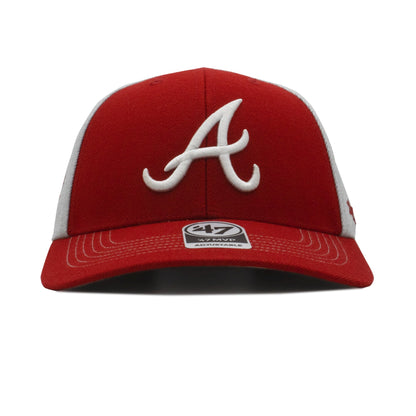 47 Brand Men's Atlanta Braves Mvp Strapback Cap