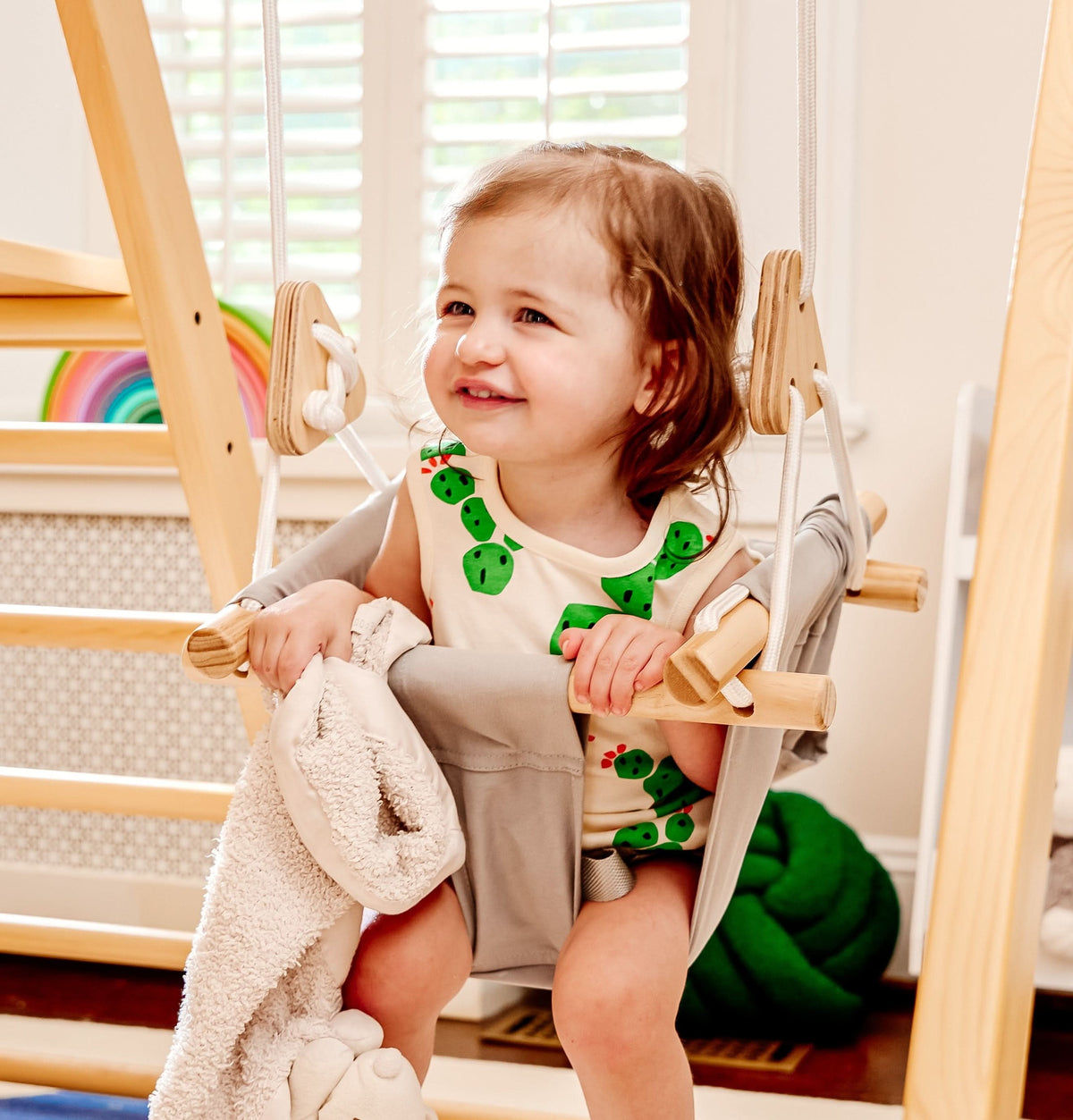 Baby Swing for Outdoor Playsets (Frame not included)