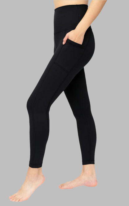 90 Degree by Reflex Wonderlink Tribeca Elastic Free Super High Waist Side Pocket Ankle Legging