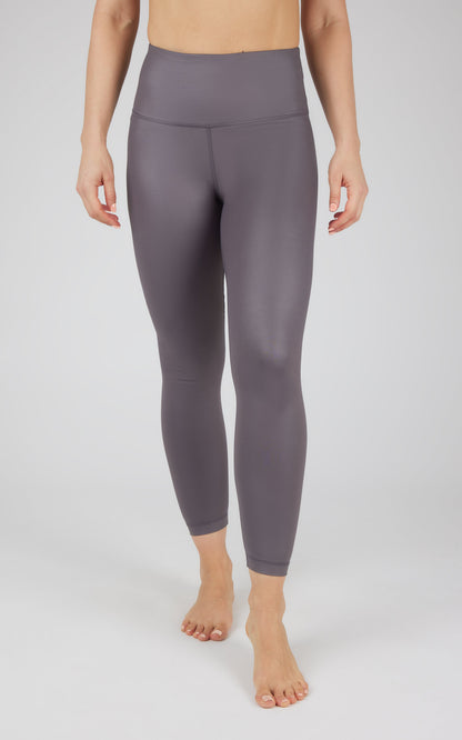 90 Degree by Reflex Interlink Faux Leather High Waist Cire 7/8 Ankle