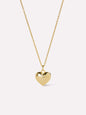 Lev Small Gold Heart Necklace