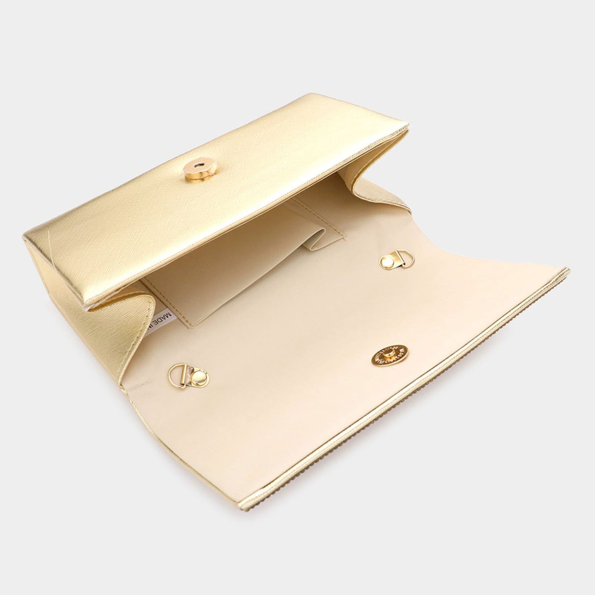 Bling Solid Evening Clutch Crossbody Bag