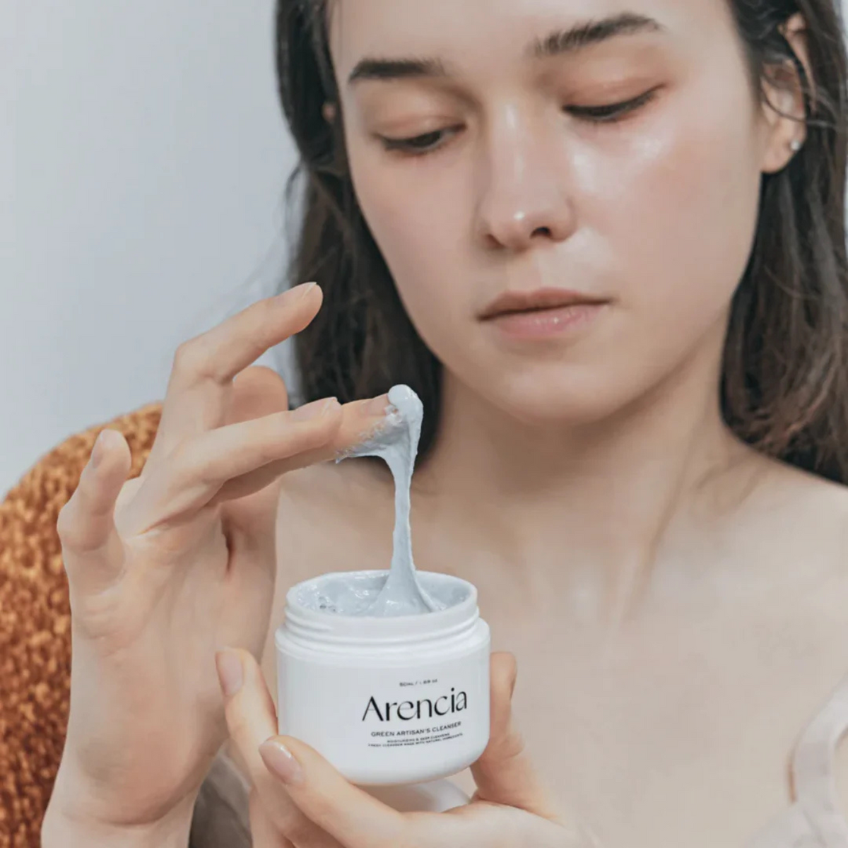 Blue Hyssop Rice Mochi Cleanser (120g)