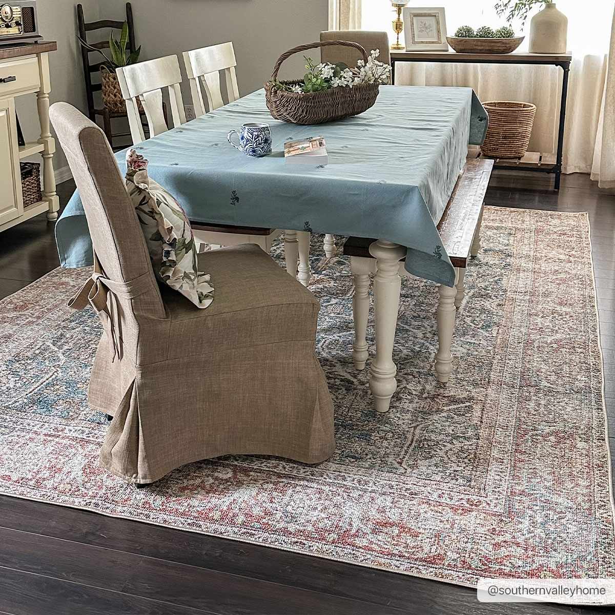 Avel Washable Area Rug - Clearance